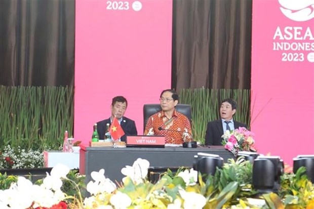 Минист: АСЕАН должна поддерживать сбалансированныи и гармоничныи подход к партнерам hinh anh 1