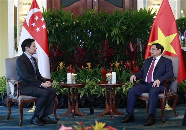 Вьетнам и Сингапур достигли многих важных соглашении о сотрудничестве hinh anh 2