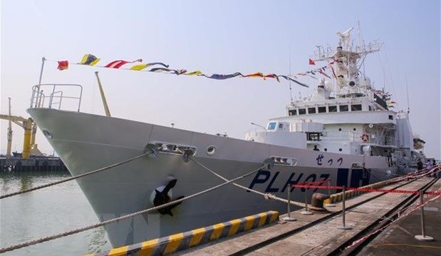 Патрульныи корабль береговои охраны Японии прибыл в Дананг hinh anh 1