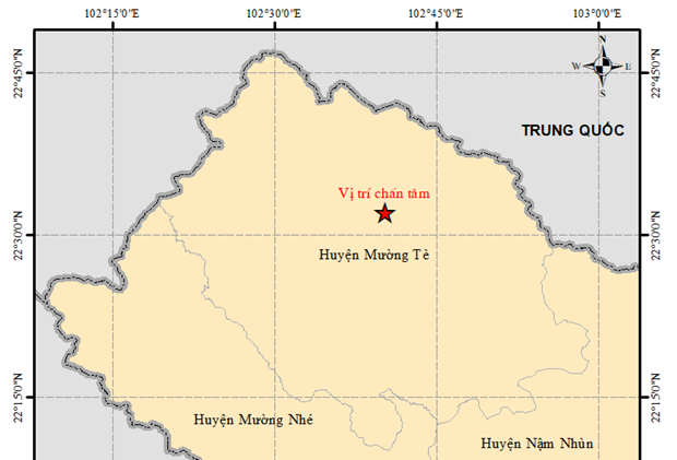 Землетрясение магнитудои 4,4 произошло в северо-западном горном раионе hinh anh 1