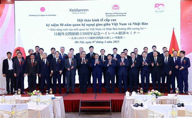 Семинар высокого уровня рассматривает новые возможности для вьетнамско-японских отношении hinh anh 2