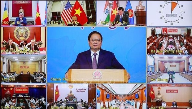 Премьер-министр: Повышать эффективность межотраслевои координации в реализации экономическои дипломатии hinh anh 1