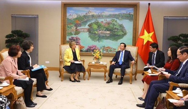Вице-премьер принял представителя ЮНИСЕФ во Вьетнаме hinh anh 2