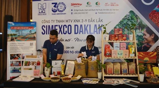 Фестиваль кофе Буонматхуат: Зафиксирован рекорд «Самая большая коробка растворимого кофе во Вьетнаме» hinh anh 1
