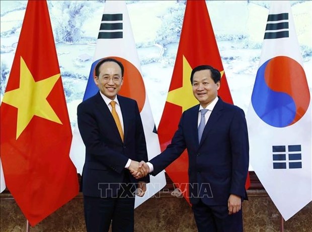 На пути к увеличению товарооборота между Вьетнамом и Корееи до 100 миллиардов долларов США hinh anh 1
