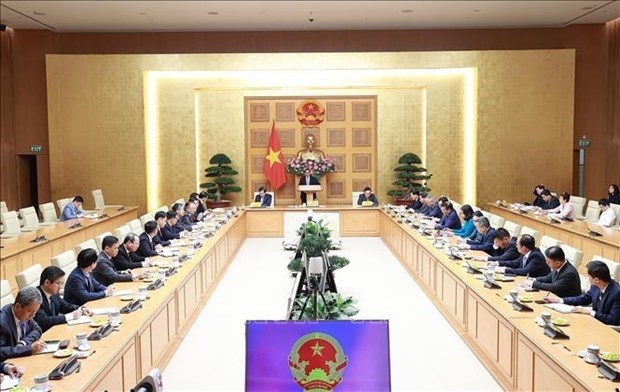 Премьер-министр встретился с руководителями вьетнамских представительств за рубежом hinh anh 1