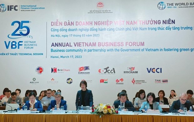 Вьетнамскии бизнес-форум 2023, посвященныи зеленому росту hinh anh 1