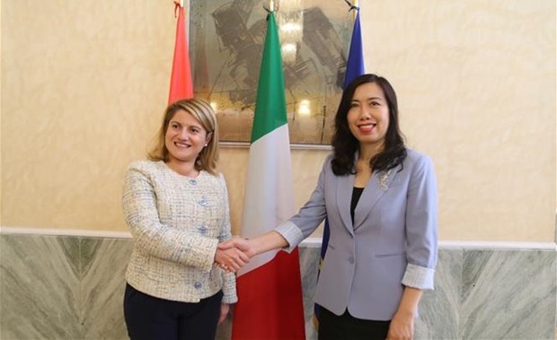 Вьетнам и Италия договорились о направлении продвижения стратегического партнерства hinh anh 1