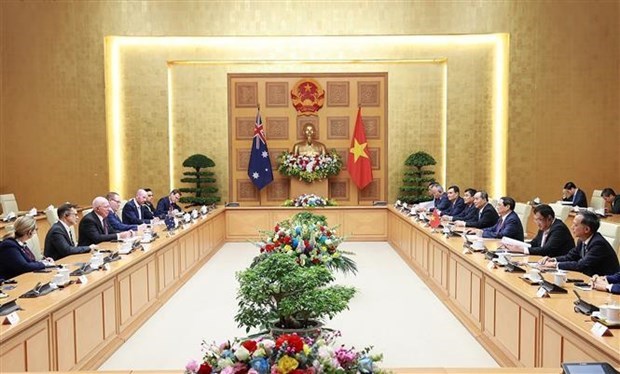 Премьер-министр Фам Минь Тьинь встретился с генерал-губернатором Австралии hinh anh 2