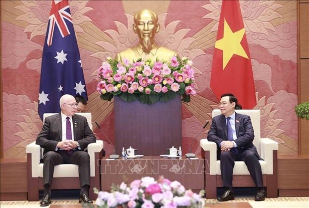 Председатель НС встретился с генерал-губернатором Австралии hinh anh 2