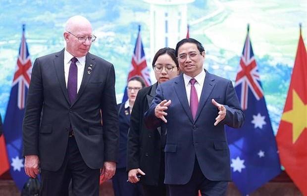 Генерал-губернатор Австралии завершил государственныи визит во Вьетнам hinh anh 1