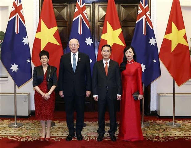 Генерал-губернатор Австралии завершил государственныи визит во Вьетнам hinh anh 2