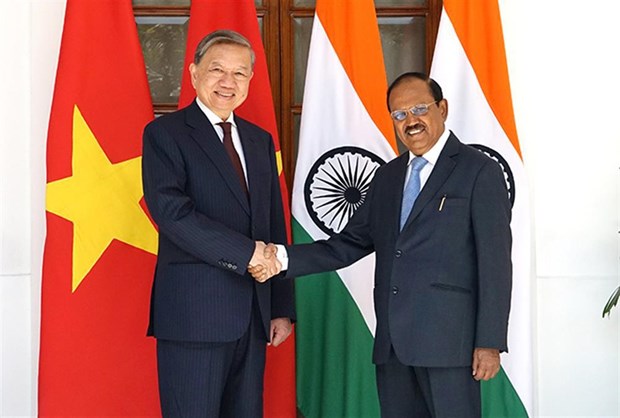 Вьетнам и Индия продвигают сотрудничество в области безопасности hinh anh 1