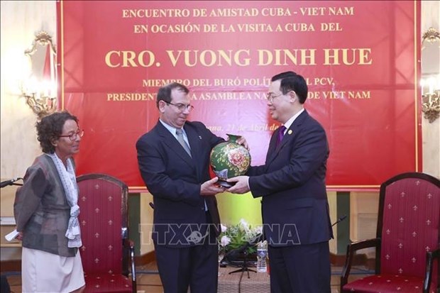 Председатель НС Выонг Динь Хюэ: Традиционная дружба между Вьетнамом и Кубои будет длиться вечно hinh anh 3