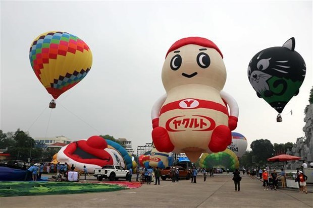 Второи международныи фестиваль воздушных шаров открывается в Туенкуанге hinh anh 1