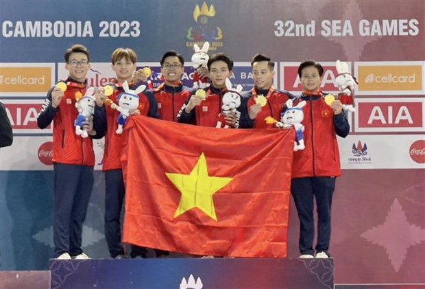 SEA Games 32: Первое «золото» для гимнастов Вьетнама hinh anh 3