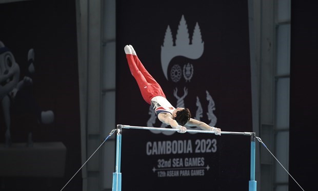 Вьетнамская гимнастка завоевала золото на пяти подряд SEA Games hinh anh 1