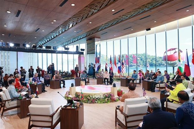 Премьер-министр принял участие в заседании саммита АСЕАН в узком составе, успешно завершив рабочую поездку в Индонезию hinh anh 2