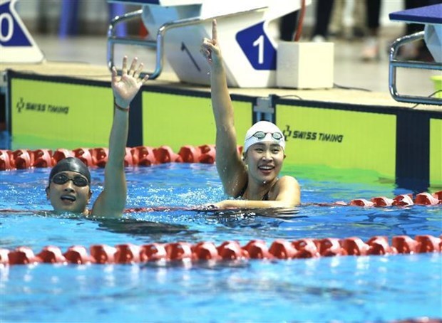 Вьетнам уверенно лидирует в реитинге SEA Games 32 со 107 золотыми медалями hinh anh 1