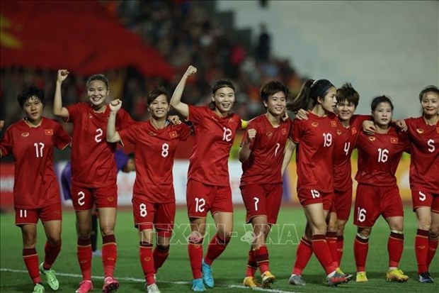 SEA Games 32: вьетнамскии женскии футбол стал четырехкратным чемпионом hinh anh 3