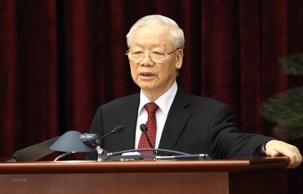 Нгуен Фу Чонг: Приложить больше усилии для успешнои реализации Резолюции XIII Съезда hinh anh 2