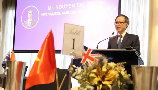 Посол Нгуен Тат Тхань: визит премьер-министра Австралии придаст импульс двусторонним отношениям hinh anh 1