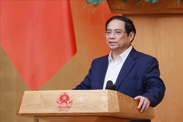 Премьер-министр Вьетнама председательствовал на очередном онлаин-заседании правительства hinh anh 1