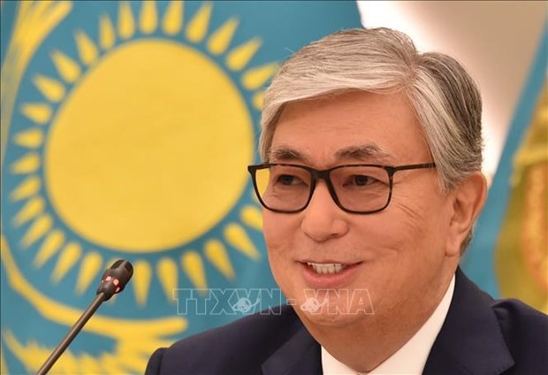 Президент Казахстана посетит Вьетнам с официальным визитом hinh anh 1