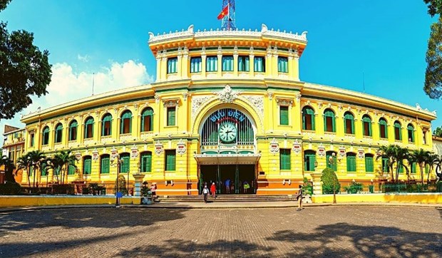 Здание Почтамта в Хошимине заняла второе место в списке 11 самых красивых здании почты мира hinh anh 1