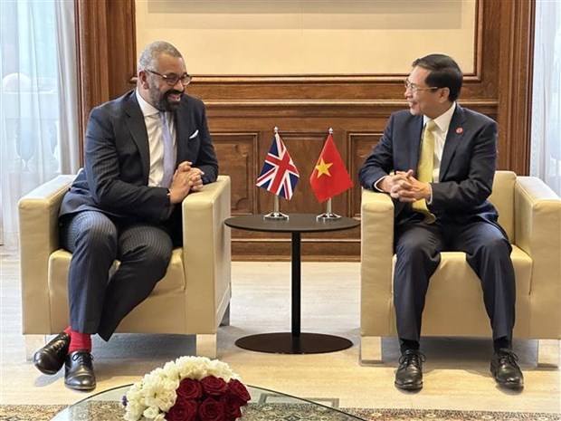 Вьетнам активно продвигает сотрудничество с Великобританиеи, Гонконгом (Китаи) и Литвои hinh anh 1