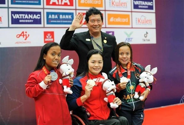 Гордость Вьетнама на 12-х Паралимпииских играх АСЕАН hinh anh 1