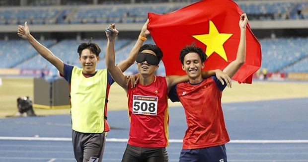 Гордость Вьетнама на 12-х Паралимпииских играх АСЕАН hinh anh 2
