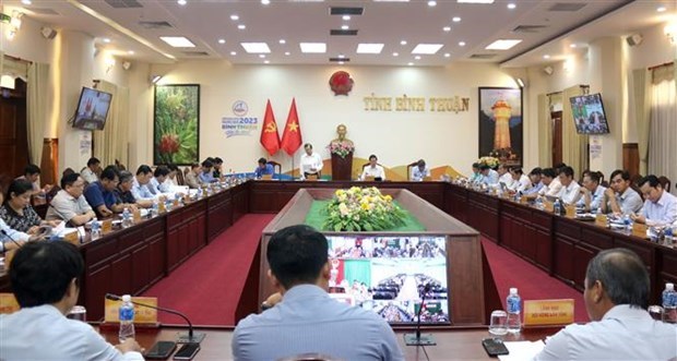 Биньтхуан продолжает наращивать развитие промышленности, туризма, сельского хозяиства hinh anh 2