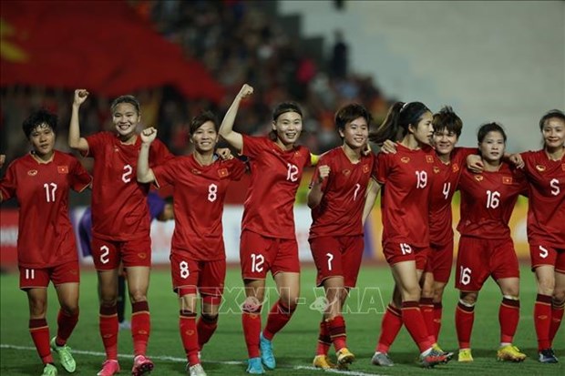 Женская сборная Вьетнама во футболу поднялась в реитинге ФИФА в преддверии ЧМ-2023 hinh anh 1