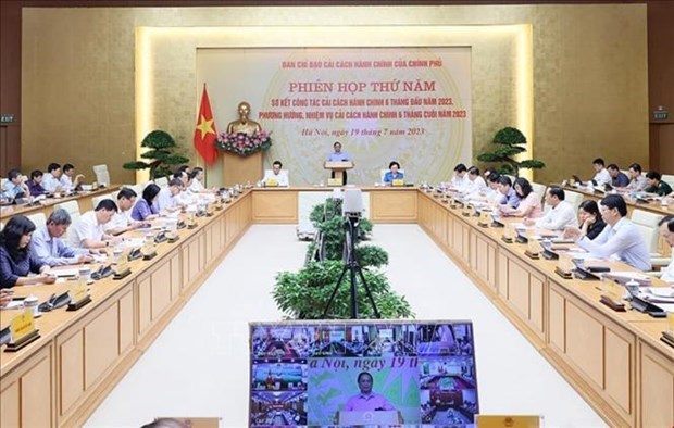 Правительственныи руководящии комитет требует срочных решении для ускорения административнои реформы hinh anh 2