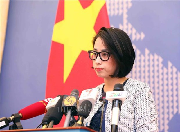 Очередная пресс-конференция МИД: просьба к Китаю уважать суверенитет Вьетнама над Хоангша hinh anh 1