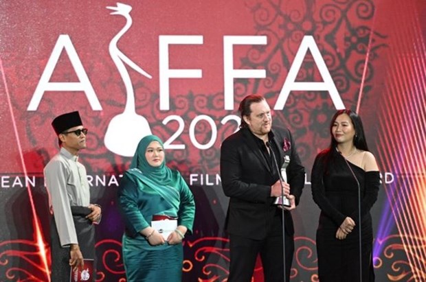 Вьетнамская актриса получила приз на Международном кинофестивале АСЕАН hinh anh 1