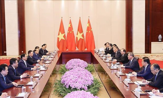 Состоялись переговоры между премьер-министр Фам Минь Тьинем и премьер-министром Госсовета Китая Ли Цяном hinh anh 2