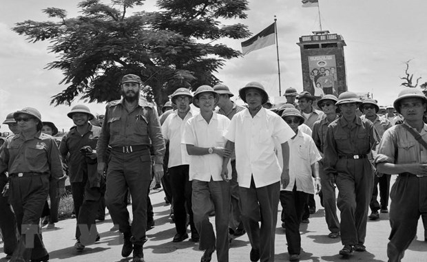 Кубинцы гордятся визитом Фиделя Кастро во Вьетнам hinh anh 2