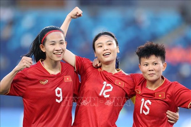 ASIAD-2023: женская сборная Вьетнама выиграла стартовыи матч у Непала hinh anh 2