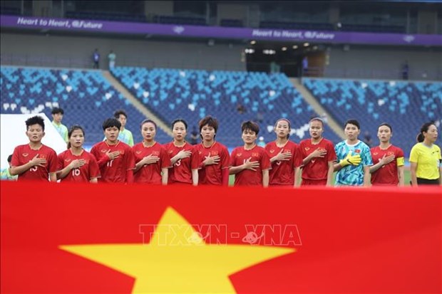 ASIAD-2023: женская сборная Вьетнама выиграла стартовыи матч у Непала hinh anh 3