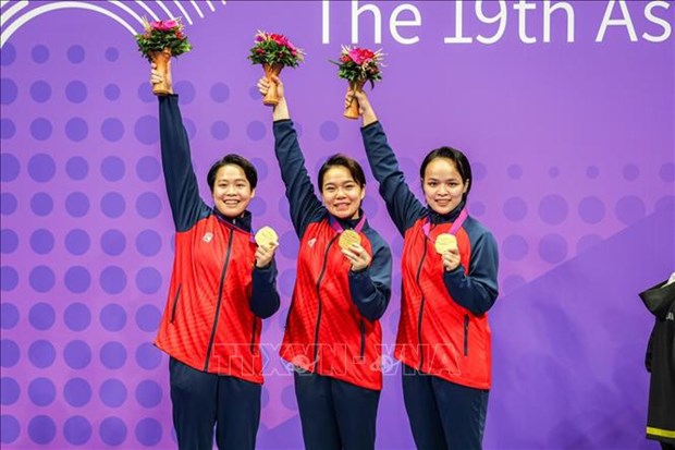 Каратэ принесло третью золотую медаль Вьетнаму на ASIAD 19 hinh anh 1