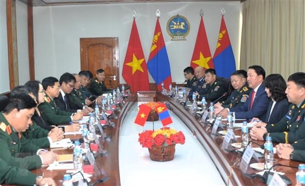 Вьетнам и Монголия продвигают оборонное сотрудничество hinh anh 1
