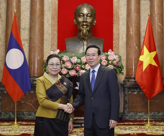 Президент Во Ван Тхыонг принял новых послов Лаоса и Венесуэлы hinh anh 2