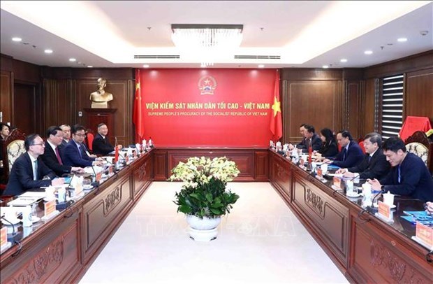 АСЕАН и Китаи укрепляют сотрудничество в борьбе с транснациональными преступлениями hinh anh 1