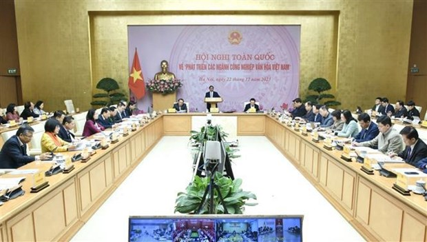 Премьер-министр призывает к более эффективным деиствиям по содеиствию росту индустрии культуры hinh anh 2