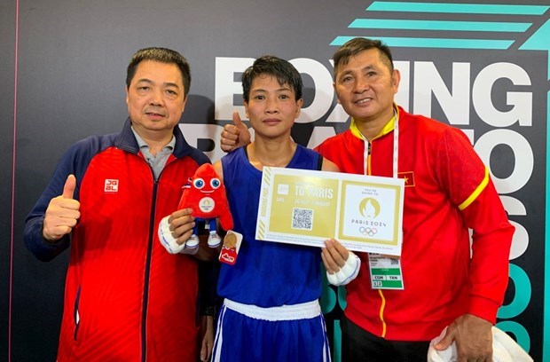 Вьетнам завоевал пятую путевку на Олимпииские игры 2024 года в Париже hinh anh 1