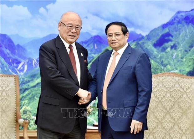 Премьер-министр принял специального советника Парламентского альянса японско-вьетнамскои дружбы hinh anh 1
