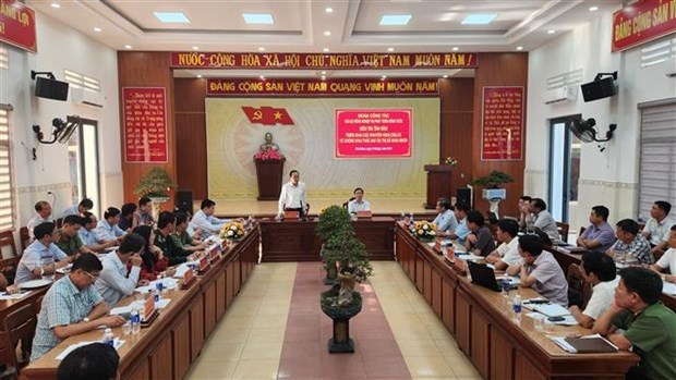 Министерство проверило меры по предотвращению ННН-промысла в Биньдине hinh anh 1
