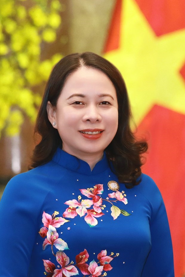 Г-жа Во Тхи Ань Суан, вице-президент государства стала исполняющеи обязанности Президента Вьетнама hinh anh 1